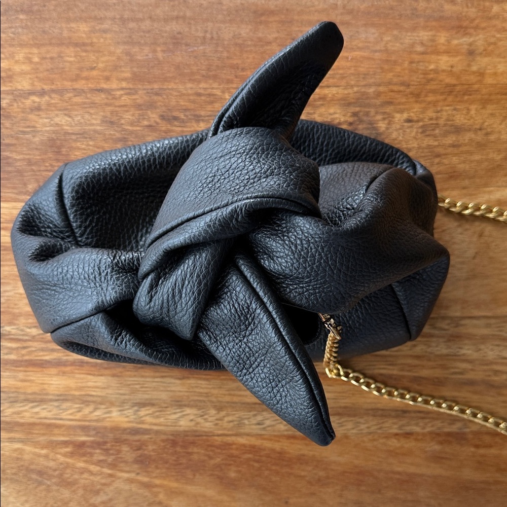 EUC Cuyana Mini Bow Leather Top Handle Bag - Picture 9 of 9